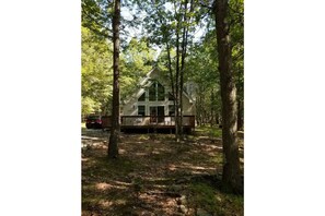 Nestled in the woods