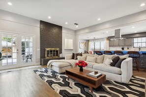Dawn feather sectional for cozy movie nights