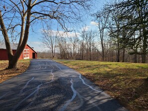 View from the back of the house. 