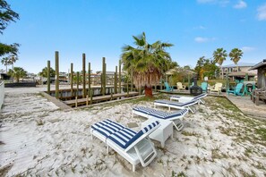 Sun lounge area