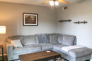 Great sofa with very comfortable pull out couch