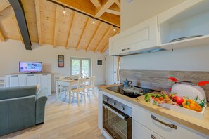 Living , dining room and kitchen