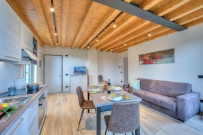 Living and dining room
