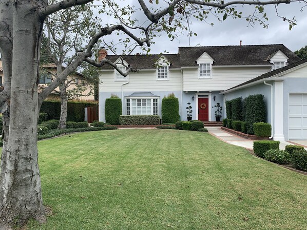View from curb