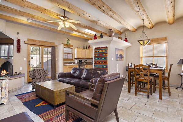 Open Concept Living Room, Dining Room, Kitchen