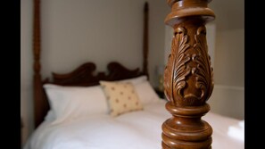 Detail from Bedroom1.  The four poster