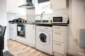 Well-equipped kitchen