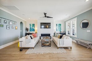 Find a comfortable spot for some good conversation.