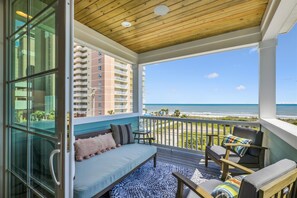 Have morning coffee on your own private balcony offering incredible views!