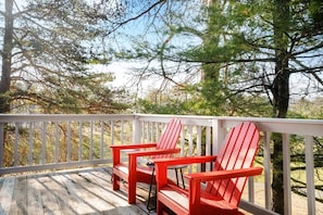 Relax in our wrap-around deck