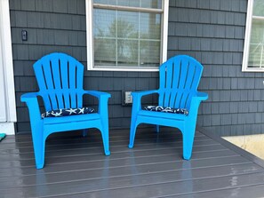 4 comfy Adirondack chairs