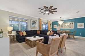 Relax and entertain in our very spacious living room, perfect for gatherings and family time.