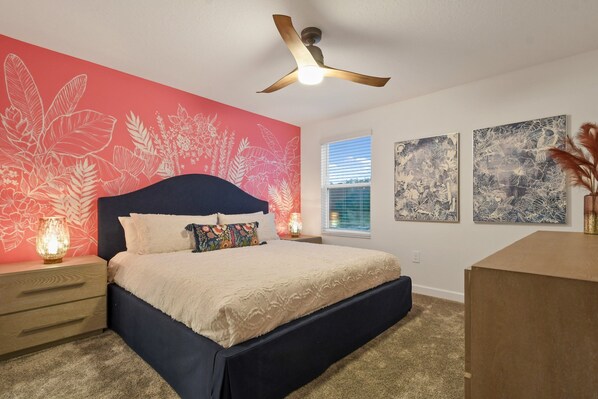 Experience ultimate comfort in our elegantly designed master bedroom with en-suite bathroom.