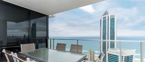 Your very own private balcony with fantastic views of the Gold Coast