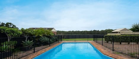 Large Private pool to dip in