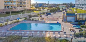 Beachfront pool