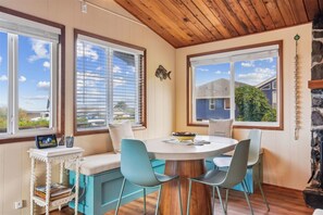 Dining table at Little Caper