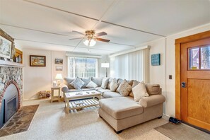 Living Room at The Walter House