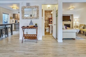 Main Living Space Entryway at Sandy Owl