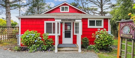 Entry at Clark Cabin