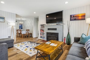 Living Room at Clark Cabin