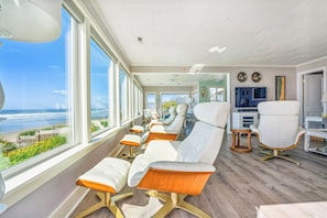 Living Room at the Schilling Beach House