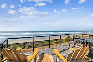 Back Deck View at the Schilling Beach House