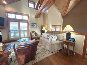 Living Room at The Lodges B1