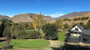 Practice your golfing skills with your very own putting/chipping green.