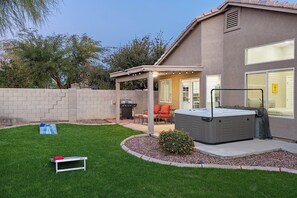 Backyard - Hot Tub