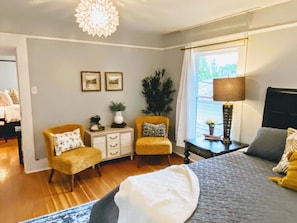 The color combination is giving chic modern vibes.