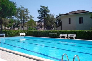 Schwimmbad des Ferienhauses