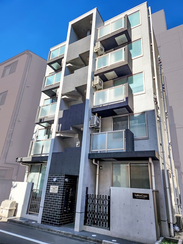 施設の正面