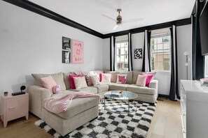 Chic and Sweet Living Room!