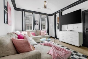Chic and Sweet Living Room!
