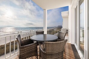 Balkon mit Ostseeblick