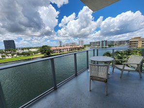 Vista del balcone