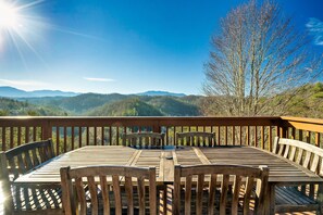 Beautiful views from the Deck