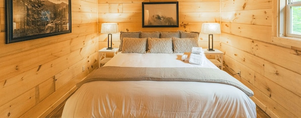 Lovely king bed