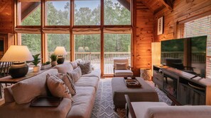 cabin fever living room