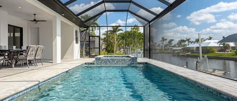 Heated pool vacation rental in Cape Coral, Florida