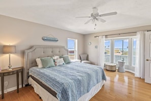 Master Bedroom With Ocean Views - Second Level