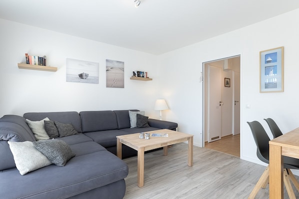 Wohnzimmer mit Sitzecke