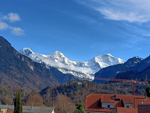 Blick von der Unterkunft