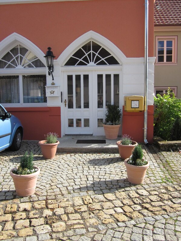 External view of the building