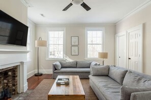 Spacious and modern living room