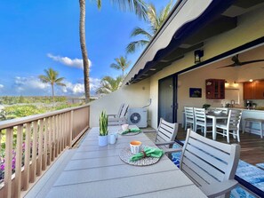 Spacious lanai