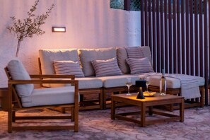 Enjoy your drink and unwind in the refreshing outdoor atmosphere