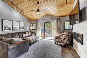 Relax in the oversized luxury furnishings