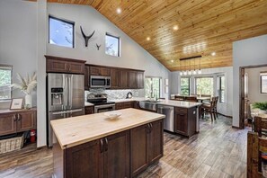 Fully Stocked Kitchen even a chef would admire